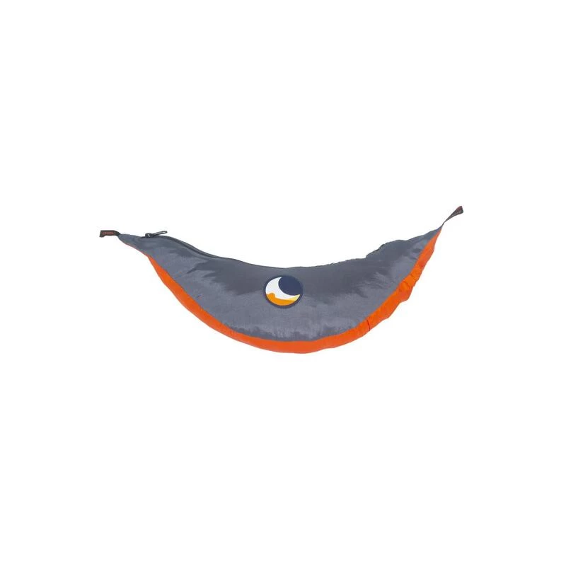TICKET TO THE MOON Hamac Original Orange/ Gris Foncé 2 TICKET TO THE MOON Hamac Original Orange/ Gris Foncé – Image 2