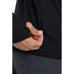 Haut Cloud Fleece Avec Fermeture 1/4 Et Poche à Fermeture Éclair Pour Hommes -Magasin De Plein Air haut cloud fleece avec fermeture 14 et poche a fermeture eclair pour hommes 3