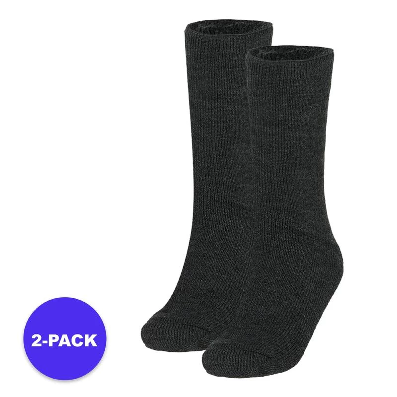 HeatKeeper Chaussettes Thermiques Dames Anthracite (2-PACK) 1 HeatKeeper Chaussettes Thermiques Dames Anthracite (2-PACK)