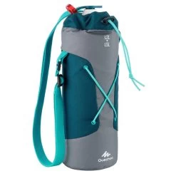 Quechua Housse Isotherme Pour Gourde Randonnée 1,2 à 1,5 Litre Gris/bleu -Magasin De Plein Air housse isotherme pour gourde randonnee 12 a 15 litre grisbleu 4