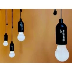 Lampe De Camping Skandika Narvik | Set De 4 Lampes LED, Pull Light, à Piles -Magasin De Plein Air lampe de camping skandika narvik set de 4 lampes led pull light a piles 2