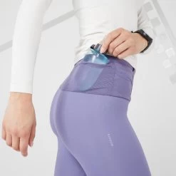Legging Running Femme - KIPRUN Run 900 Light Mauve -Magasin De Plein Air legging running femme kiprun run 900 light mauve 6
