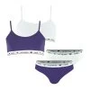 Athena Lot De 2 Ensembles Fille Brassière Et Slip En Coton Ultra Doux