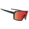 Lunettes De Soleil De Sport KJERAG Noir Mat, CX ROUGE - Cat.3 - MUNDAKA