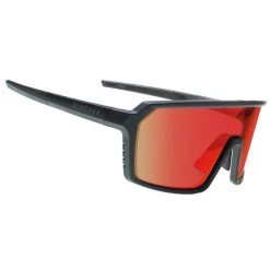 Lunettes De Soleil De Sport KJERAG Noir Mat, CX ROUGE - Cat.3 - MUNDAKA