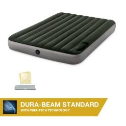 Matelas Gonflable - Intex Downy -2 Personnes - 152x203x25 Cm (BxLxH) -Magasin De Plein Air matelas gonflable intex downy 2 personnes 152x203x25 cm bxlxh 3