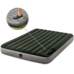 Matelas Gonflable - Intex Downy -2 Personnes - 152x203x25 Cm (BxLxH) -Magasin De Plein Air matelas gonflable intex downy 2 personnes 152x203x25 cm bxlxh 4