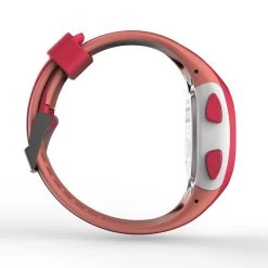 Kalenji Montre Chronomètre De Course à Pied W200 S Rose Et Corail -Magasin De Plein Air montre chronometre de course a pied w200 s rose et corail 3
