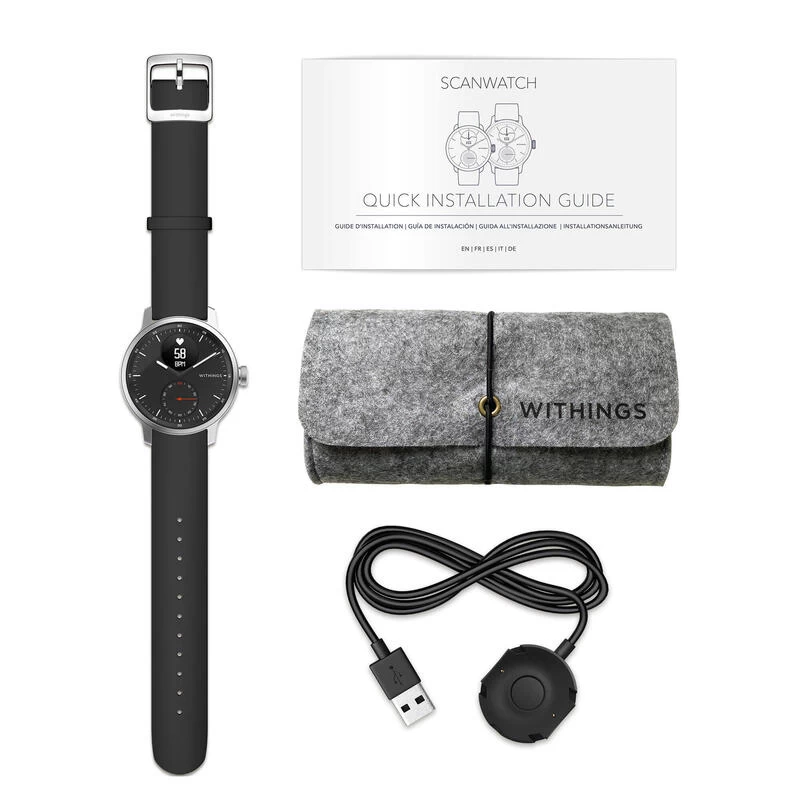 Montre Connectée Gps Cardio - SCANWATCH WITHINGS 4 Montre Connectée Gps Cardio - SCANWATCH WITHINGS – Image 4