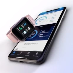 Kalenji Montre Connectée Multisport Cardio - CW700 HR Rose -Magasin De Plein Air montre connectee multisport cardio cw700 hr rose 8