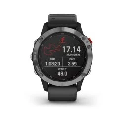 Garmin MONTRE GPS CONNECTÉE FENIX 6 SOLAR SILVER -Magasin De Plein Air montre gps connectee fenix 6 solar silver 7