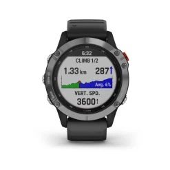 Garmin MONTRE GPS CONNECTÉE FENIX 6 SOLAR SILVER -Magasin De Plein Air montre gps connectee fenix 6 solar silver 9
