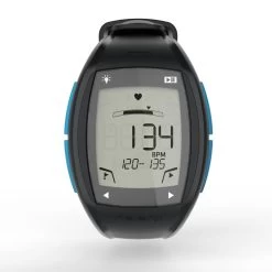 Kalenji Montre Running Cardio - HR300 Noire Bleue -Magasin De Plein Air montre running cardio hr300 noire bleue 2