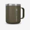Quechua Mug MH500 Isotherme (double Paroi Inox) Camp Du Randonneur 0,38L Kaki