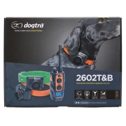 PACK 2 COLLIERS + TÉLÉCOMMANDE DE DRESSAGE ET REPÉRAGE POUR CHIEN DOGTRA 2600T&B -Magasin De Plein Air pack 2 colliers telecommande de dressage et reperage pour chien dogtra 2600t and b 2
