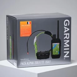 PACK COLLIER + TÉLÉCOMMANDE DE REPÉRAGE/DRESSAGE CHIEN GARMIN ALPHA 200 TT15X