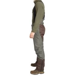 PANTALON CHASSE A BRETELLES CHAUD -20°C VERT 100 -Magasin De Plein Air pantalon chasse a bretelles chaud 20c vert 100 2
