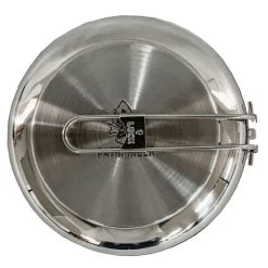 Pathfinder Poêle à Frire Pliable En Acier Inoxydable Avec Couvercle -Magasin De Plein Air pathfinder poele a frire pliable en acier inoxydable avec couvercle 4
