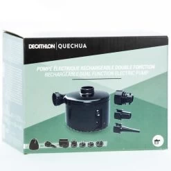 Quechua POMPE ÉLECTRIQUE COMPACTE POUR LE CAMPING - RECHARGEABLE SUR SECTEUR -Magasin De Plein Air pompe electrique compacte pour le camping rechargeable sur secteur 4