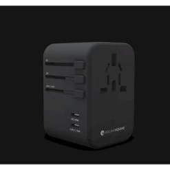 Prise Mondiale Universelle RollingSQUARE Avec 2 USB-C Et 3 USB-A -Magasin De Plein Air prise mondiale universelle rollingsquare avec 2 usb c et 3 usb a 4