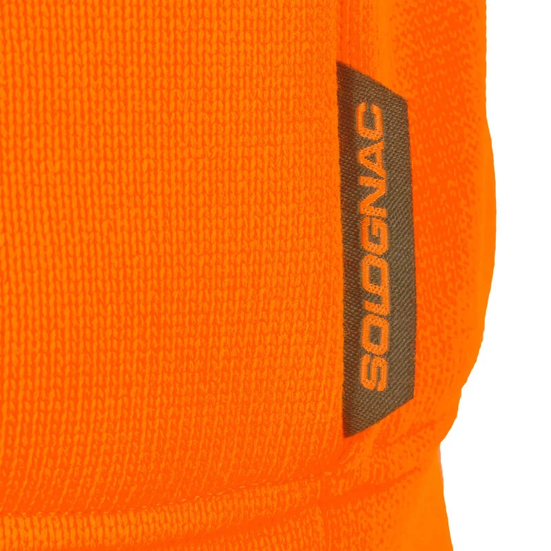 Pull Chasse Renfort Orange Fluo 500 6 Pull Chasse Renfort Orange Fluo 500 – Image 6