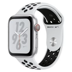 Reconditionné - Apple Watch S6 44mm Nike GPS+Cell Argent/Noir - état Correct