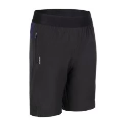 Short De Running Respirant Garçon - KIPRUN DRY+ Noir Denim -Magasin De Plein Air short de running respirant garcon kiprun dry noir denim 5