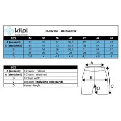 Short Running 2 En 1 Femme Kilpi BERGEN-W -Magasin De Plein Air short running 2 en 1 femme kilpi bergen w 2