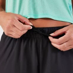 Short Running Respirant Femme - KIPRUN Run 500 Dry Noir -Magasin De Plein Air short running respirant femme kiprun run 500 dry noir 2