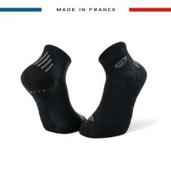 BV Sport Socquettes RUN ELITE Noir-gris
