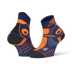 BV Sport Socquettes Trail STX+ EVO Bleu-orange