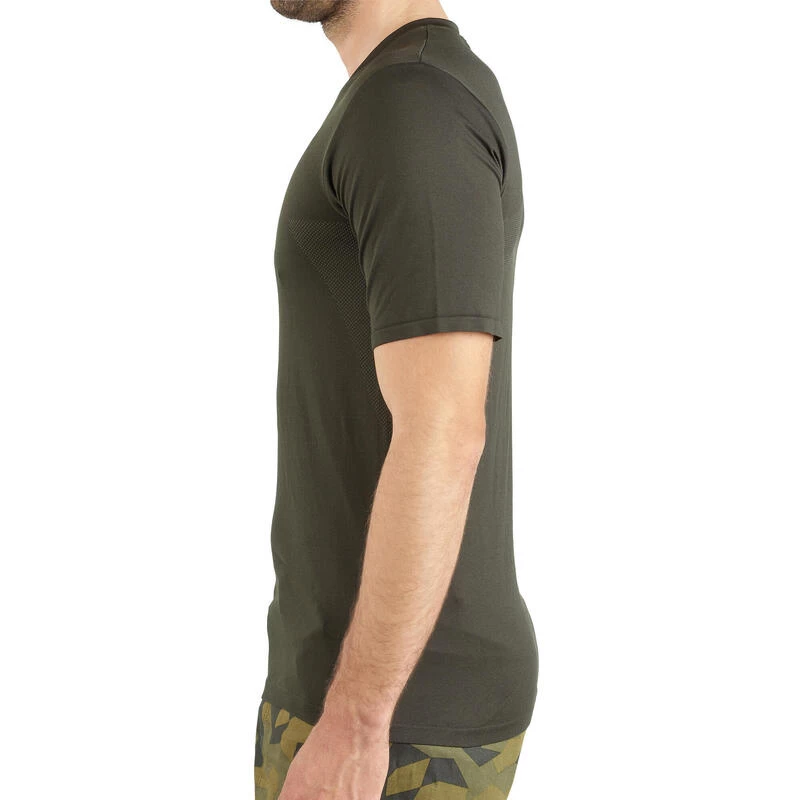 T-shirt Chasse Manches Courtes Léger Et Respirant Homme - 500 Vert 5 T-shirt Chasse Manches Courtes Léger Et Respirant Homme - 500 Vert – Image 5
