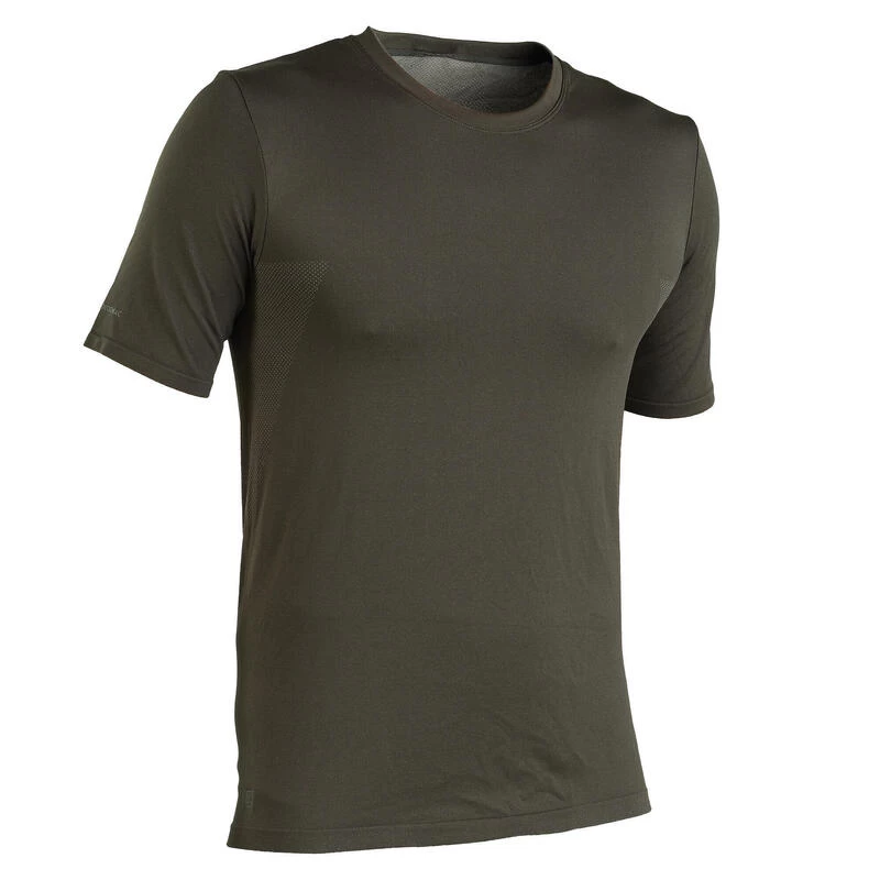 T-shirt Chasse Manches Courtes Léger Et Respirant Homme - 500 Vert 1 T-shirt Chasse Manches Courtes Léger Et Respirant Homme - 500 Vert