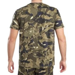 T-shirt Manches Courtes Chasse 100 Camouflage WL V1 Vert -Magasin De Plein Air t shirt manches courtes chasse 100 camouflage wl v1 vert 2