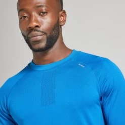 T-SHIRT RUNNING HOMME RESPIRANT MANCHE LONGUE KIPRUN CARE BLEU ROY -Magasin De Plein Air t shirt running homme respirant manche longue kiprun care bleu roy 5