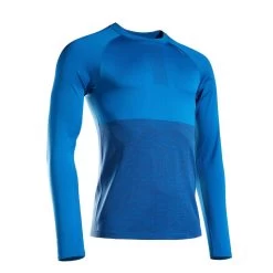 T-SHIRT RUNNING HOMME RESPIRANT MANCHE LONGUE KIPRUN CARE BLEU ROY -Magasin De Plein Air t shirt running homme respirant manche longue kiprun care bleu roy 9