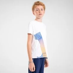 T-Shirt Running Respirant Enfant - KIPRUN DRY+ Blanc 12 T-Shirt Running Respirant Enfant - KIPRUN DRY+ Blanc -Magasin De Plein Air t shirt running respirant enfant kiprun dry blanc 2