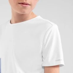 T-Shirt Running Respirant Enfant - KIPRUN DRY+ Blanc 13 T-Shirt Running Respirant Enfant - KIPRUN DRY+ Blanc -Magasin De Plein Air t shirt running respirant enfant kiprun dry blanc 3