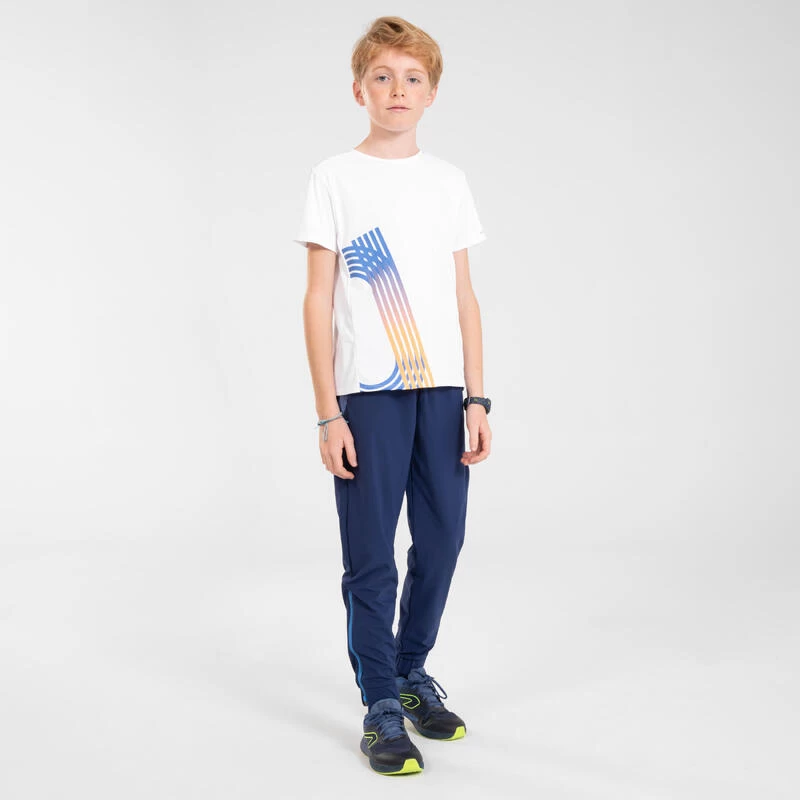 T-Shirt Running Respirant Enfant - KIPRUN DRY+ Blanc 9 T-Shirt Running Respirant Enfant - KIPRUN DRY+ Blanc – Image 9
