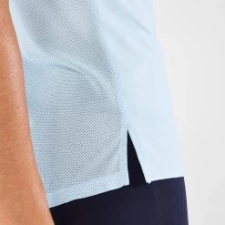 T-shirt Running Respirant Femme - KIPRUN Run 500 Dry Bleu Ciel 10 T-shirt Running Respirant Femme - KIPRUN Run 500 Dry Bleu Ciel -Magasin De Plein Air t shirt running respirant femme kiprun run 500 dry bleu ciel 4