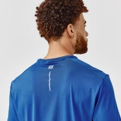 T-shirt Running Respirant Homme - Dry+ Bleu Foncé 10 T-shirt Running Respirant Homme - Dry+ Bleu Foncé -Magasin De Plein Air t shirt running respirant homme dry bleu fonce 3