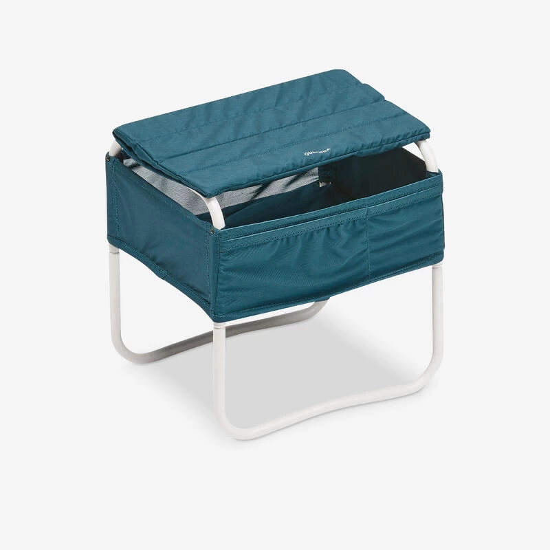 Quechua Table De Chevet Pour Le Camping - Compact 1 Quechua Table De Chevet Pour Le Camping - Compact