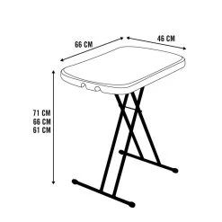 Table Individuelle Ajustable En Hauteur LIFETIME #80251 -Magasin De Plein Air table individuelle ajustable en hauteur lifetime 80251 4