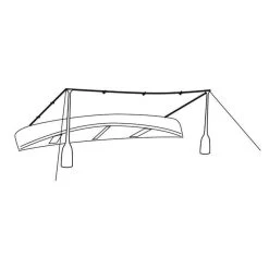 Tarp Robens Trail Tarp 3 X 3 M -Magasin De Plein Air tarp robens trail tarp 3 x 3 m 4