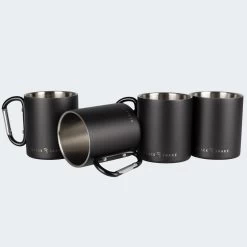 Tasse Thermique De Camping 300 Ml | Mousqueton | Acier Inoxydable | 4 Gobelets 9 Tasse Thermique De Camping 300 Ml | Mousqueton | Acier Inoxydable | 4 Gobelets -Magasin De Plein Air tasse thermique de camping 300 ml mousqueton acier inoxydable 4 gobelets 2