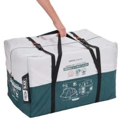 Quechua Tente à Arceaux De Camping - Arpenaz 6.3 F&B - 6 Personnes - 3 Chambres -Magasin De Plein Air tente a arceaux de camping arpenaz 63 f and b 6 personnes 3 chambres 3