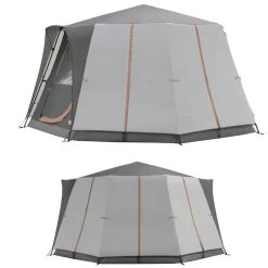 Tente Coleman 8 Personnes Octagon Gris -Magasin De Plein Air tente coleman 8 personnes octagon gris 2