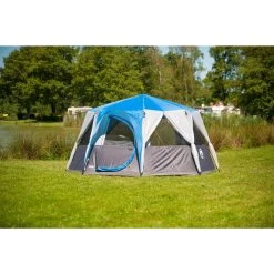 Tente Coleman Octagon 8 (Bleue) -Magasin De Plein Air tente coleman octagon 8 bleue 4