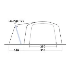 Tente Gonflable Outwell Oakdale 5PA -Magasin De Plein Air tente gonflable outwell oakdale 5pa 4