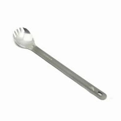 Toaks Titanium Spork - Long Acier - Miroir Poli -Magasin De Plein Air toaks titanium spork long acier miroir poli 4